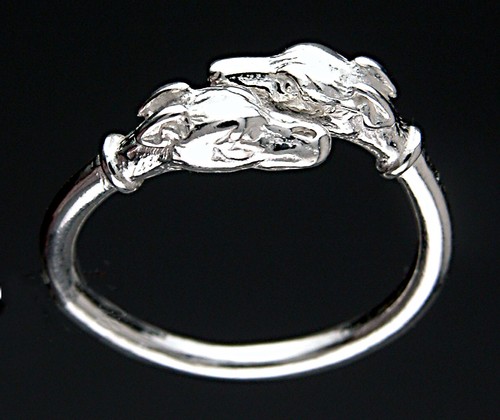Bague chien ring - ring, lévrier