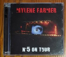 FRENCH MYLÈNE FARMER Nø5 No 5 ON TOUR LIVE Double CD FREE SHIPPING! Very Good