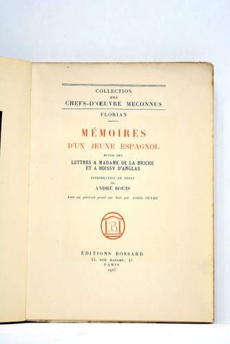 Livre ancien florian - livre,