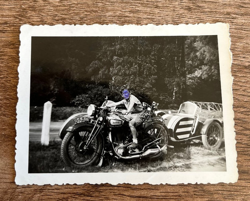 Photo ancienne moto n262 - ancienne,