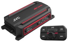 JVC KS-DR2104DBT 600w 4-Channel Marine Amplifier ATV/UTV Amp w/Bluetooth Control