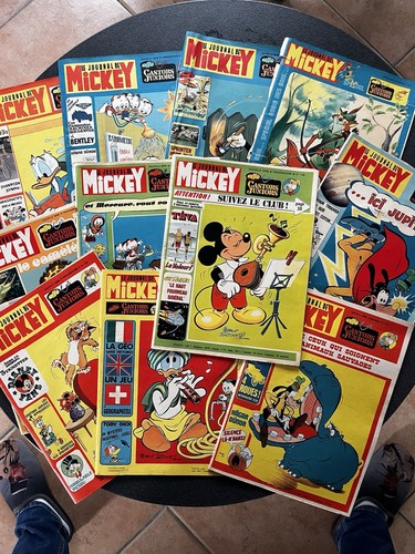 Lot journaux mickey - journaux, de