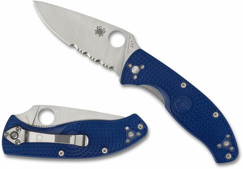 C122psbl couteau spyderco - c122psbl,