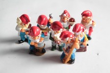 KINDER 8 Figures Dwarves at Work 1994 Complete Series (70140)