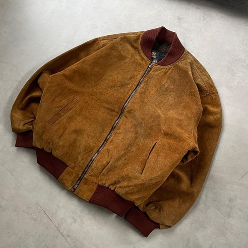 Blouson bomber schott cuir - bomber,