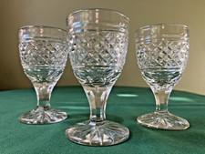 3 verres cristal de Vonêche