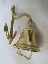 Rare Beautiful Solid Bronze Trawler Bell 