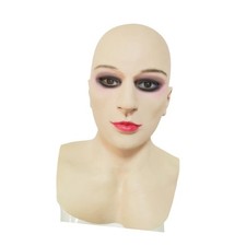 Masque de cosplay en latex