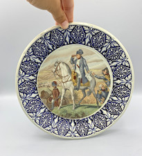 Napoleon Horseback Riding Decorative Plate - Military Stage - Vintage Porcelain