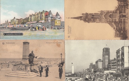 Lot cartes postales - lot, 4