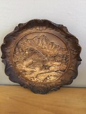 Assiette Décorative en bois