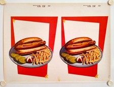 Affiche American Die Cut 1953