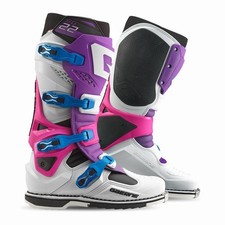 Bottes Gaerne SG 22 Snodo Moto Cross Enduro Violet/Blanc/Rhodamine Limit