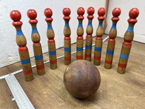 Ancien jeu quilles - quilles, 1