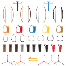 Playmobil arc arbalète carquois flèches bandoulière chevalier indien viking