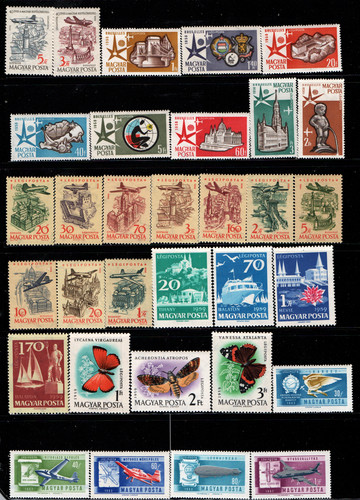 Hongrie lot timbres neufs - timbres,