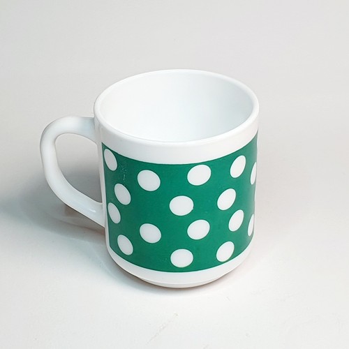 Ancien mug tasse polka - mug, pois