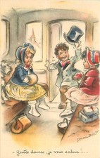 GERMAINE BOURET (illustrator) Ladies people, greet you!...(609)