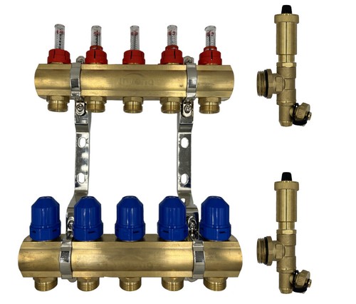 Circuits chauffage sol - chauffage,