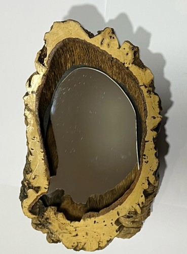 Miroir ovale rustique vintage - ovale,
