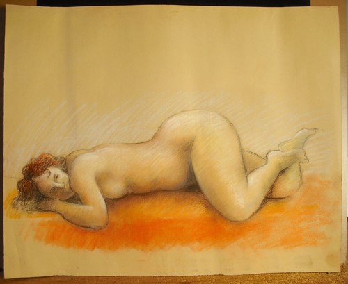 Dessin anonyme jeune - anonyme,