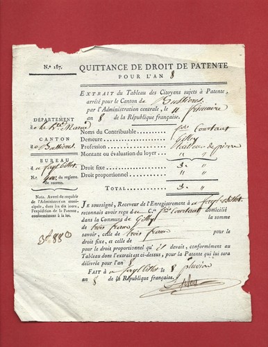 1799 gilley haute - gilley, marne
