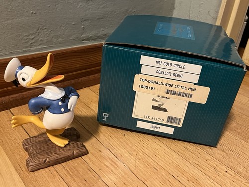 Wdcc figurine donalds debut - figurine,