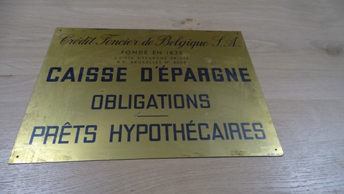 Plv plaque tole - tole, foncier