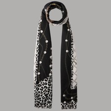 ? Liu Jo Écharpe Noir 70X180