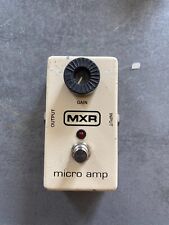 pédales éffets guitare mxr