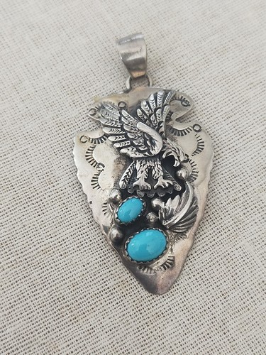 Pendentif navajo argent - pendentif, et