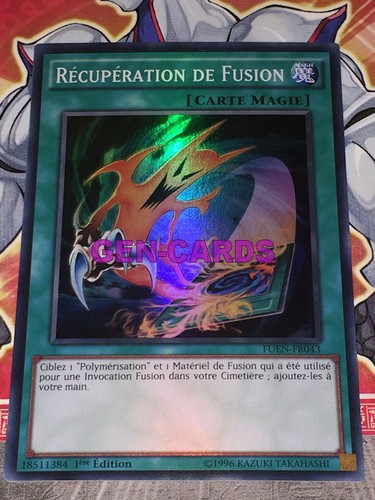 Carte recuperation de - yu,