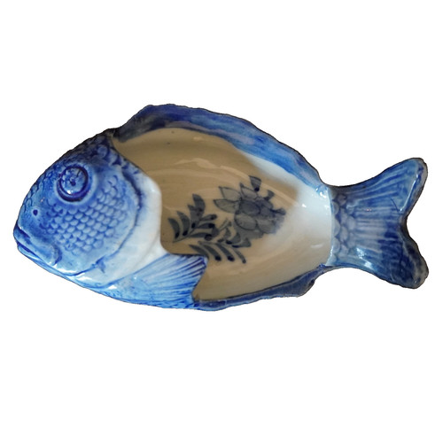 Antique meiji japanese blue - meiji,