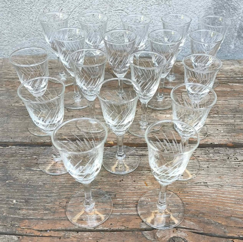 Vintage verres liqueur - vintage,