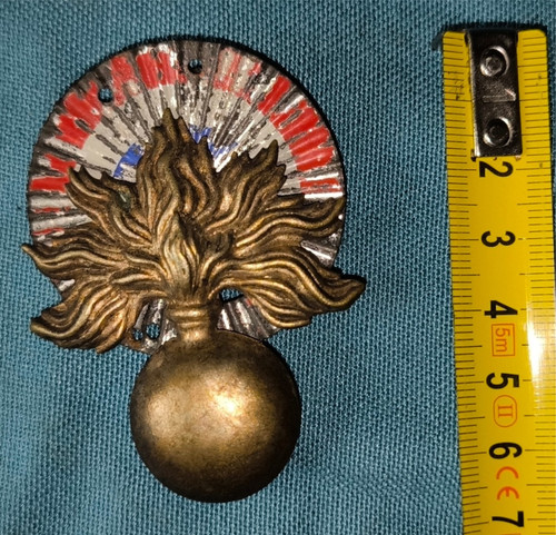 Insigne képi 1886 grenade - képi,