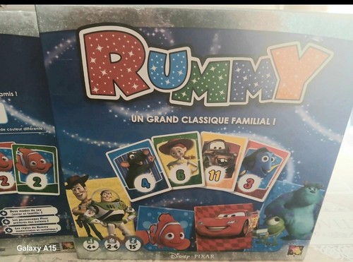Disney pixar rummy jeu - pixar,