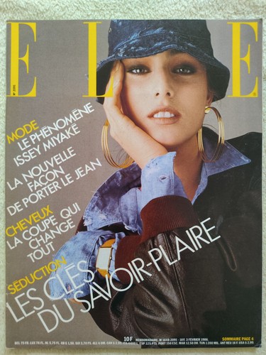 Elle france february 1986 - france, 3,