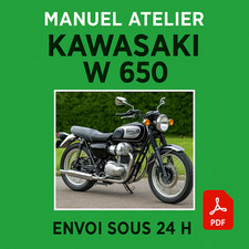 Manuel Atelier Kawasaki W 650