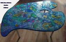 Table basse Palette multicolore 65x96 cm (Paillettes)
