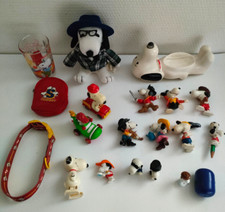 Lot Snoopy vintage 70 80 figurines Schleich kinder et autres
