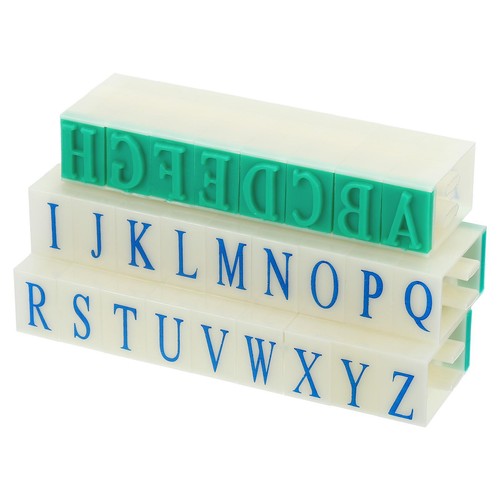 Détachable lettre tampon 26 - détachable,