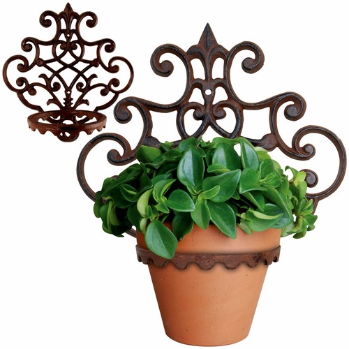 Manique fleur fonte - fonte, supports