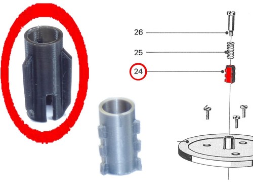 Trident maintien bobine - maintien,