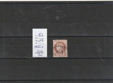 timbre france oblitéré YT 51