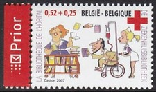Belgique**CROIX ROUGE-Librairie d’Hopital-CASTOR BandesDessinées-2007-3621