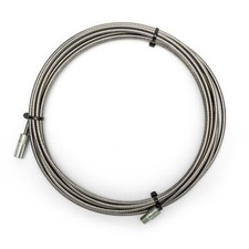 BARETTO Prolonge INOX 9 M pour brosses nettoyage tuyaux poêle granulés 80-100...