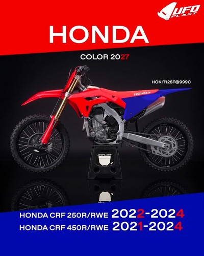 Kit plastiques honda - plastiques, 450r