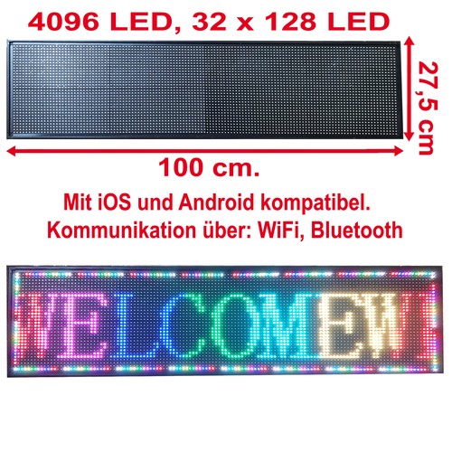 Panneau publicitaire led - panneau,