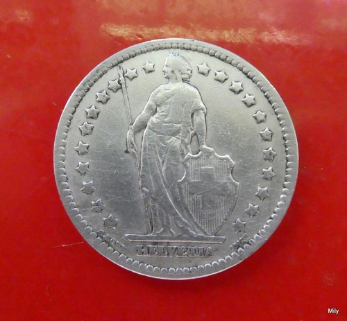 Piece francs suisse 1914 - 1,