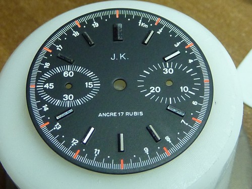 Cadran montre chronographe - cadran, de